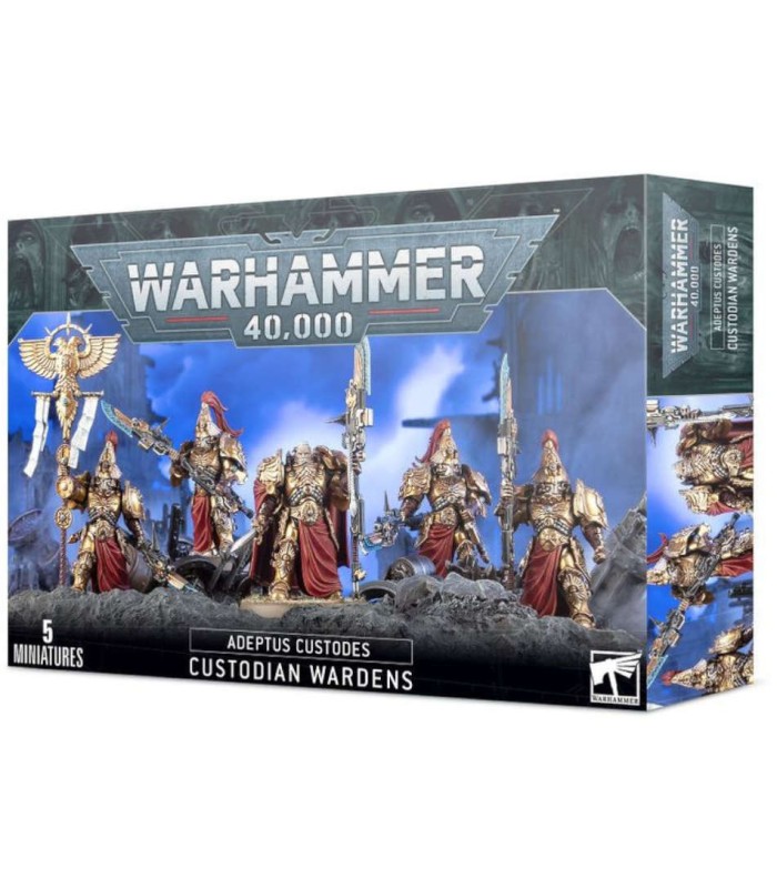 Caja Guardianes Custodios - Custodian Wardens - Adeptus Custodes - Warhammer 40.000