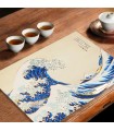 Set de 4 manteles individuales La Gran Ola de Kanagawa