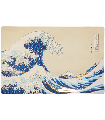 Set de 4 manteles individuales La Gran Ola de Kanagawa