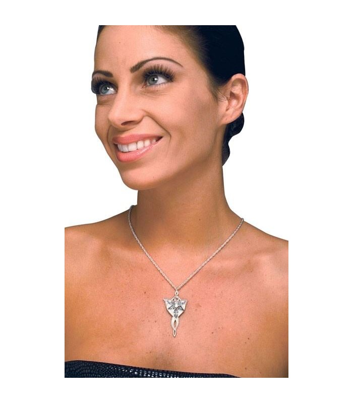 Colgante de Arwen "Estrella del Atardecer" (Rubies)