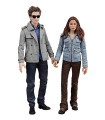 Figuras Edward Cullen Bella Swan Pack 2 Figuras Crepúsculo 18cm