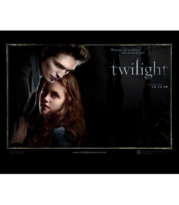 Llavero Edward y Bella Poster Pareja Crepúsculo (Twilight)