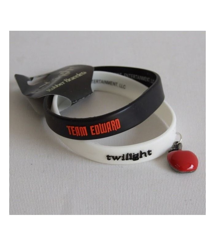Pulseras Edward Twilight (Crepúsculo) Set de 2 Brazaletes