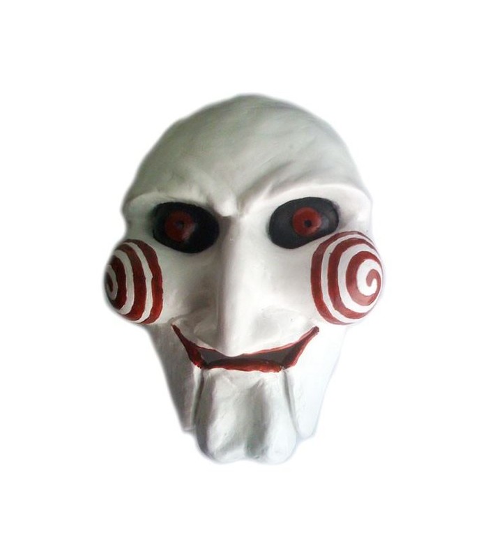 Máscara Saw "Billy" el Muñeco Payaso - Resina