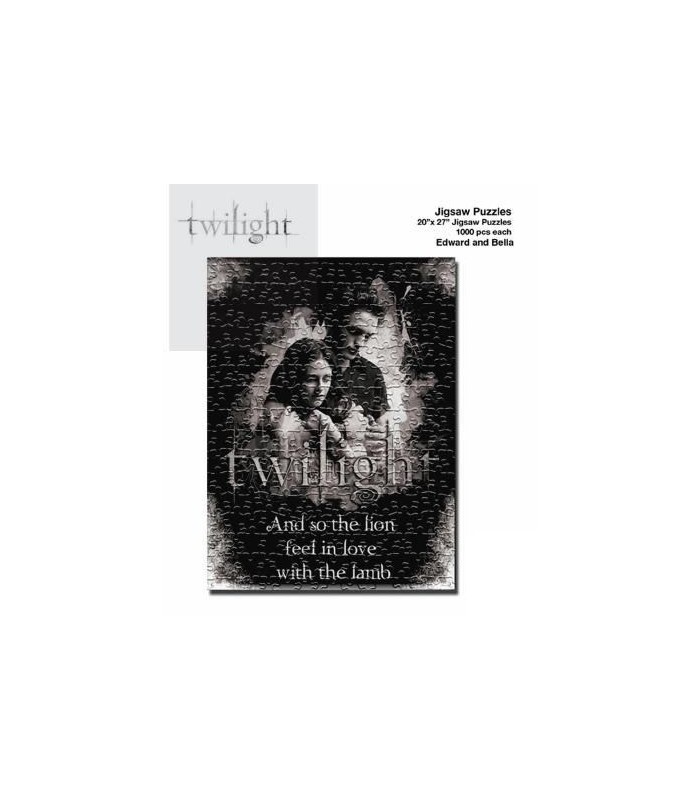 Puzzle Edward y Bella Abrazados 1000 piezas Twilight Crepúsculo