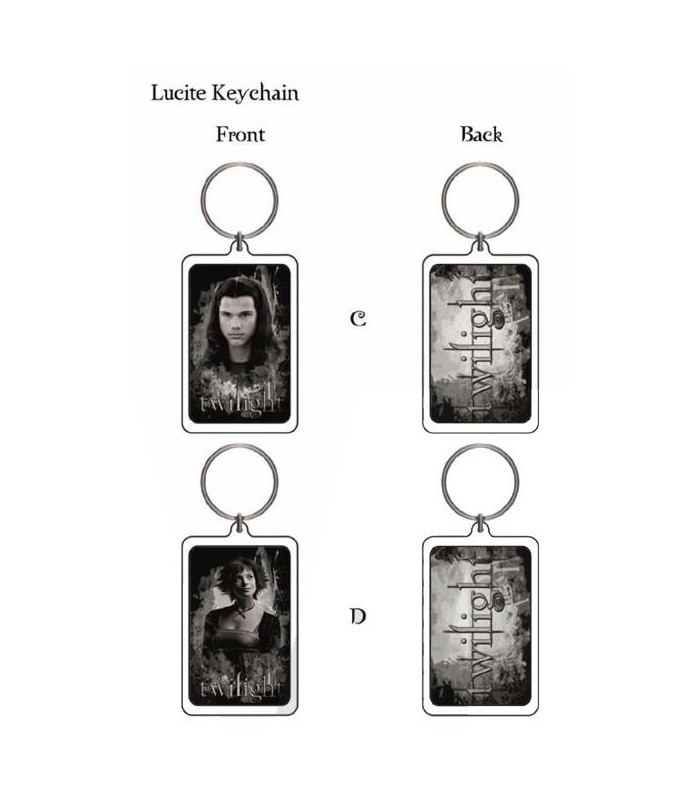 Llaveros Jacob y Alice Set de 2 - Twilight (Crepúsculo)