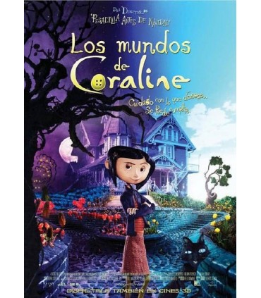 Imanes Coraline Set de 6 Imanes Los Mundos de Coraline