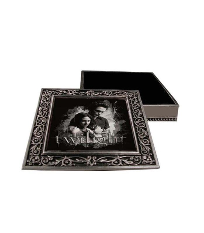 Caja de Metal Joyero Metálico Edward y Bella Crepúsculo Twilight