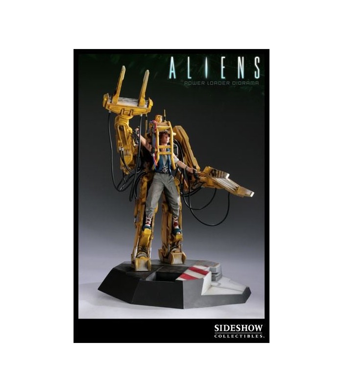 Diorama Power Loader con Ripley Figura Sideshow Collectibles