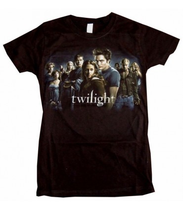 Camiseta "Reparto" de Crepúsculo (Twilight) para Chica, Talla L