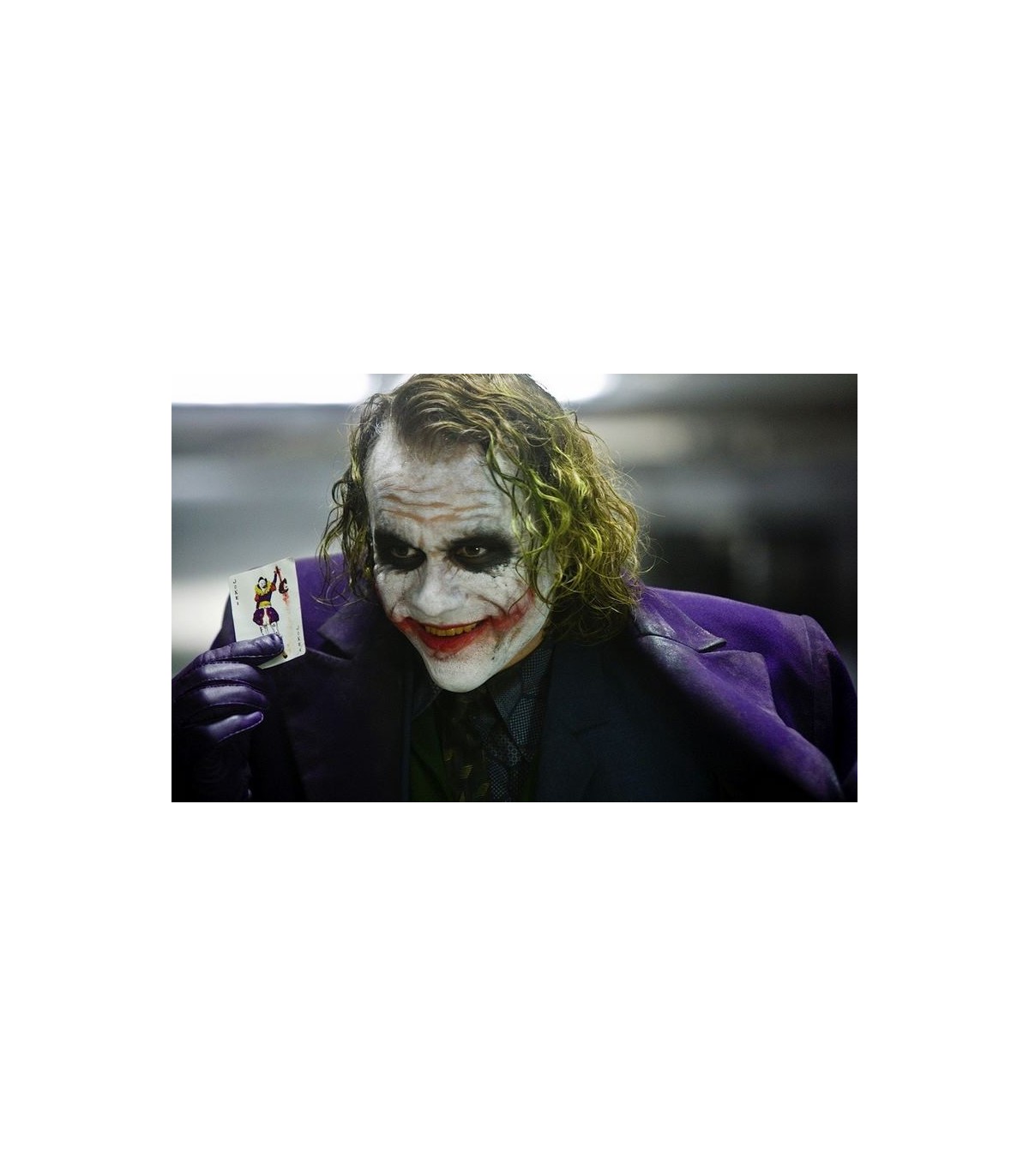 Humedal escritorio Uva Máscara Joker Foam Latex Batman Caballero Oscuro Dark Knight en