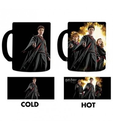 Taza Térmica Thermal Mug Harry Potter, Ron y Hermione