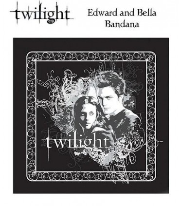Bandana Edward y Bella Pañuelo de Cabeza Twilight (Crepúsculo)