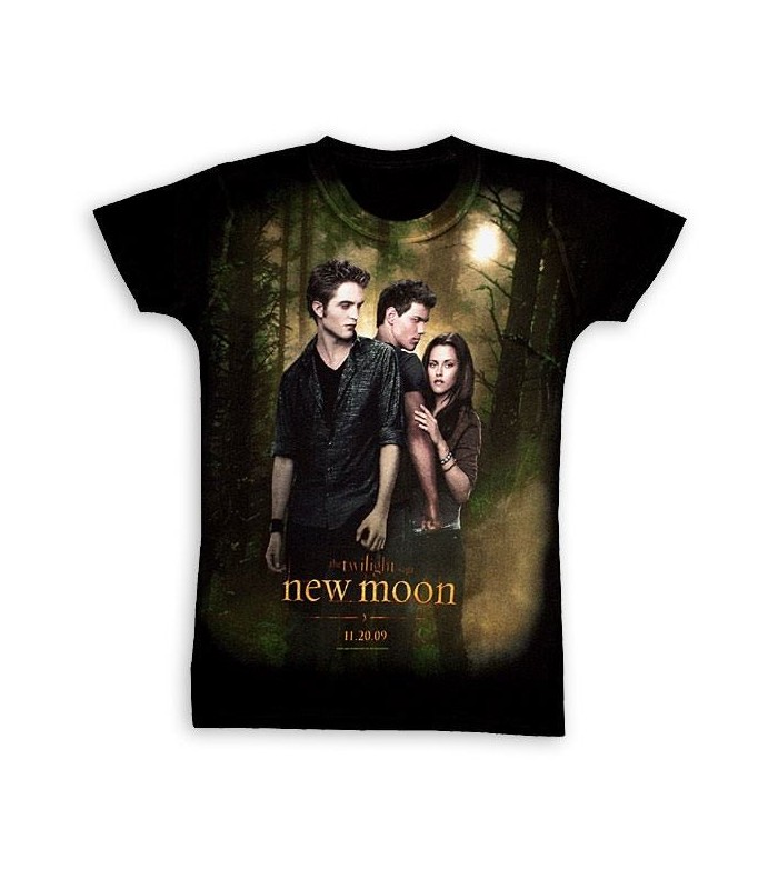 Camiseta Luna Nueva Chica New Moon Twilight Crepúsculo, Talla M