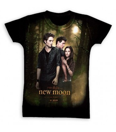 Camiseta Luna Nueva Chica New Moon Twilight Crepúsculo, Talla M