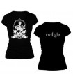 Camiseta "Escudo Cullen" Crepúsculo Twilight para Chica, Talla L
