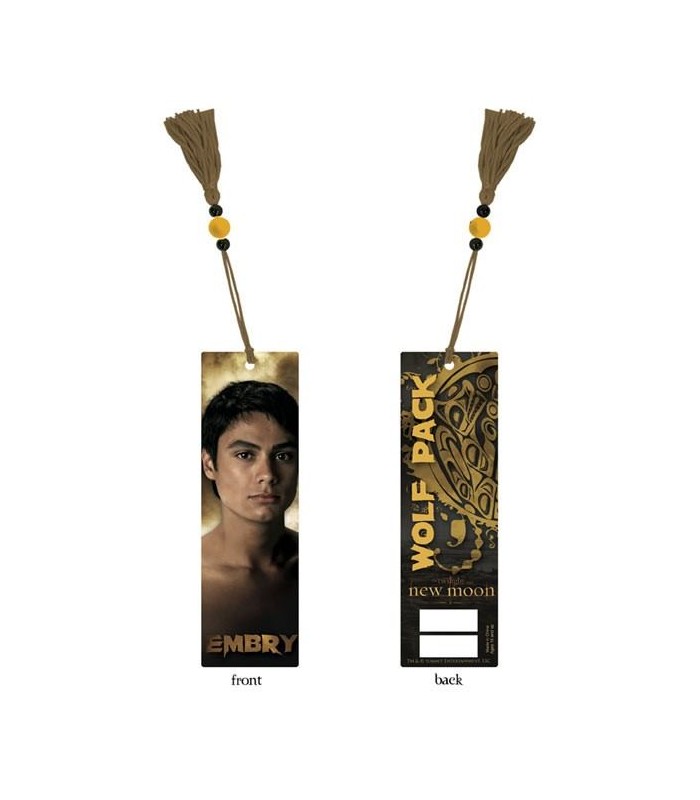 Punto de Libro "Embry" Luna Nueva (New Moon) Crepúsculo Twilight