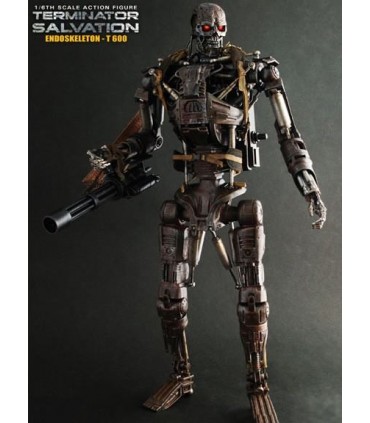 Figura T-600 Hot Toys Endoesqueleto 35cm Terminator Salvation
