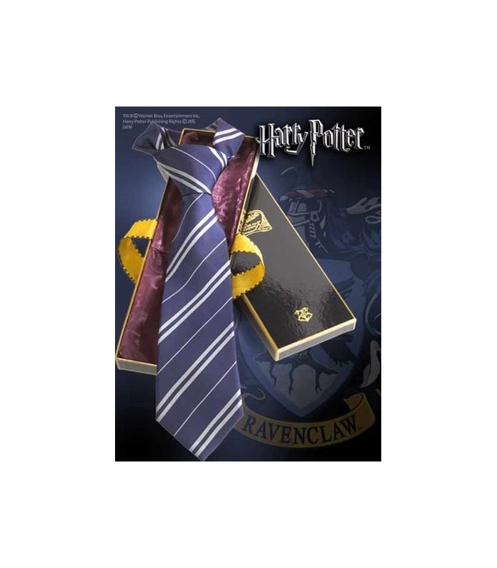 Corbata Ravenclaw 100% Seda (Noble Collection)
