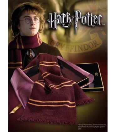 Bufanda Gryffindor de Harry Potter en Lana (Noble Collection)