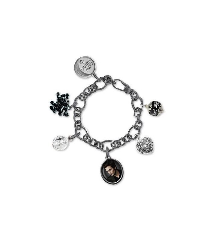 Pulsera Amuletos Edward Relicario Luna Nueva Crepusculo New Moon