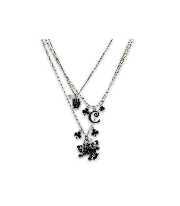 Colgante Triple Cadena Edward Cullen Leon Luna Nueva Crepúsculo