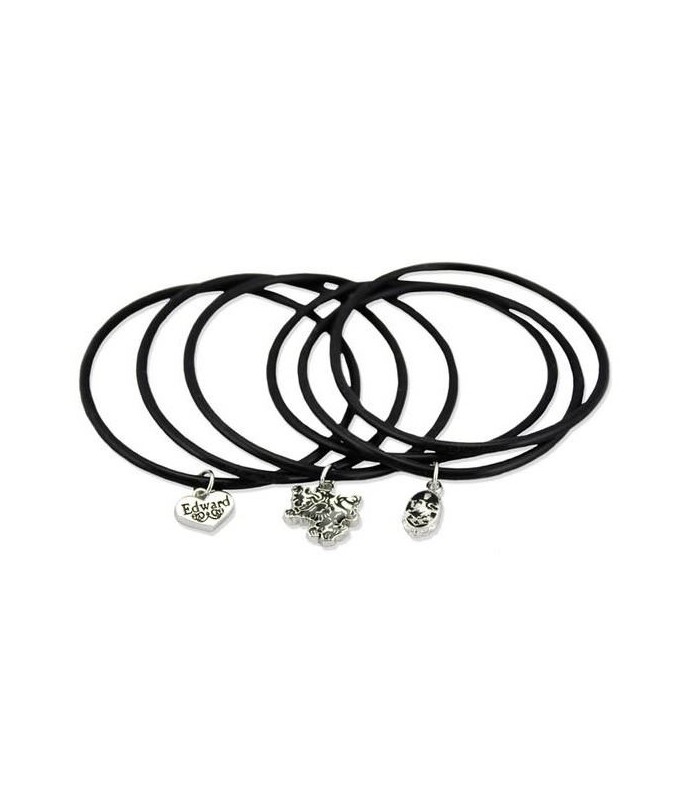 Pulseras Amuletos Edward Cullen Escudo Luna Nueva Crepusculo