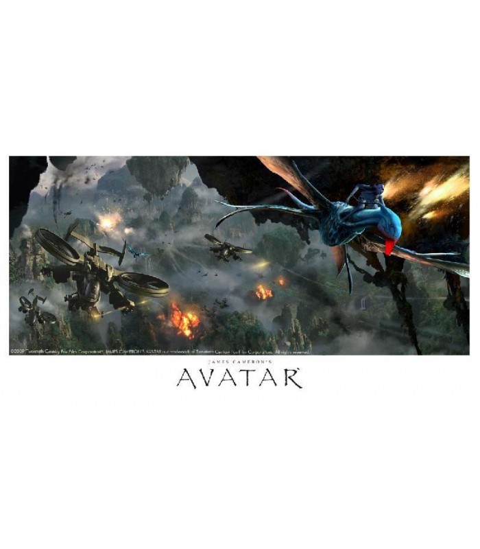 Lamina Avatar Aerial Battle Giclée en Papel