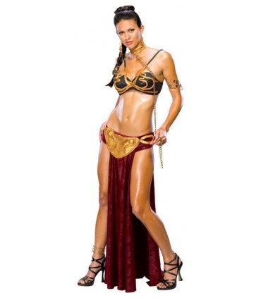 Disfraz Princesa Leia Esclava Star Wars El Retorno del Jedi