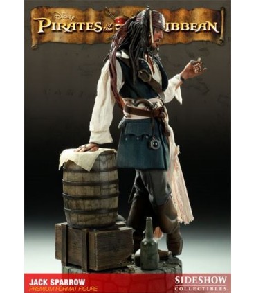 Figura Jack Sparrow Premium Format Piratas del Caribe Sideshow