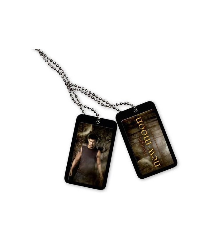 Colgante Chapas Jacob Lobo Luna Nueva Crepusculo New Moon