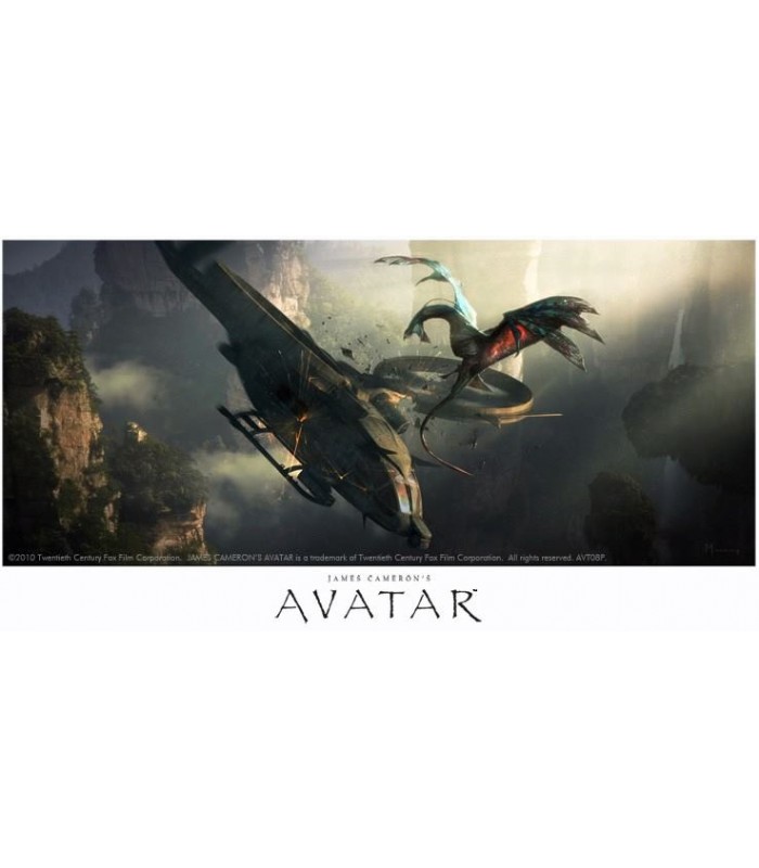 Lamina Avatar Banshee Attack Giclée en Papel