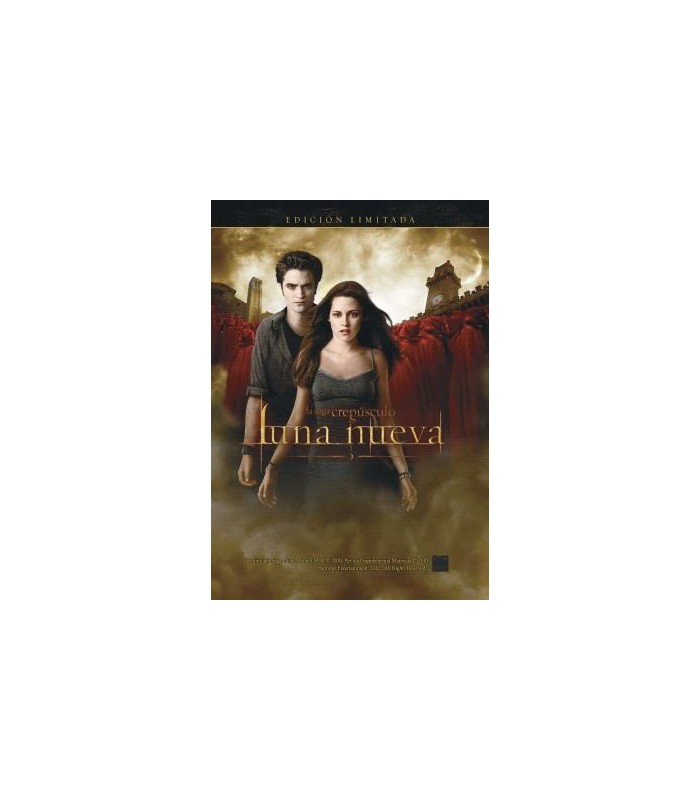 Cofre Edición Limitada 3 DVD Luna Nueva Crepúsculo New Moon