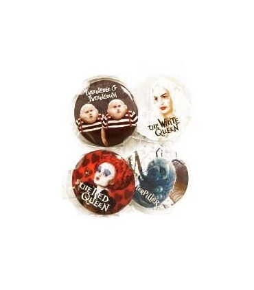 Chapas Metálicas Reina Roja Alicia Pais de las Maravillas