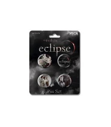 Chapas Eclipse Set de 4 Crepúsculo Twilight