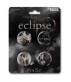 Chapas Eclipse Set de 4 Crepúsculo Twilight