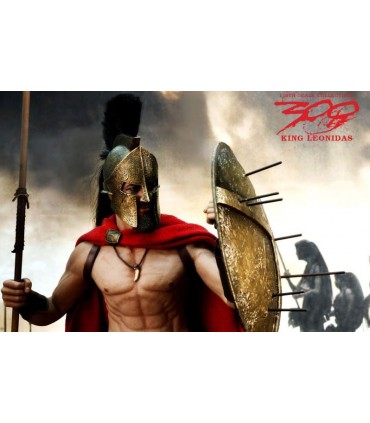 Figura Rey Leonidas Movie Masterpiece 300 Escala 1:6 30cm