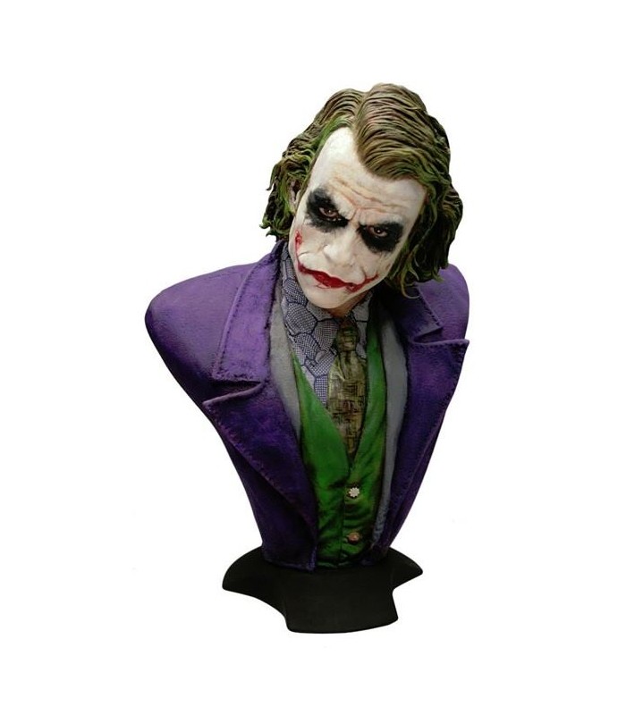 Busto Joker Tamaño Real 1:1 Heath Ledger Batman Caballero Oscuro