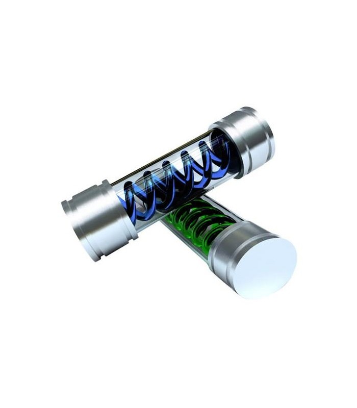 T-Virus y Antivirus Resident Evil Réplica Viales Esc. 1:1 c/Luz