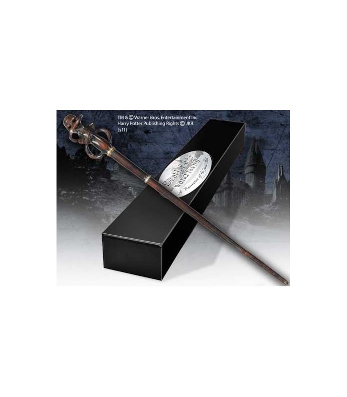 Varita de Mortífago (Remolino) Harry Potter Reliquias Muerte