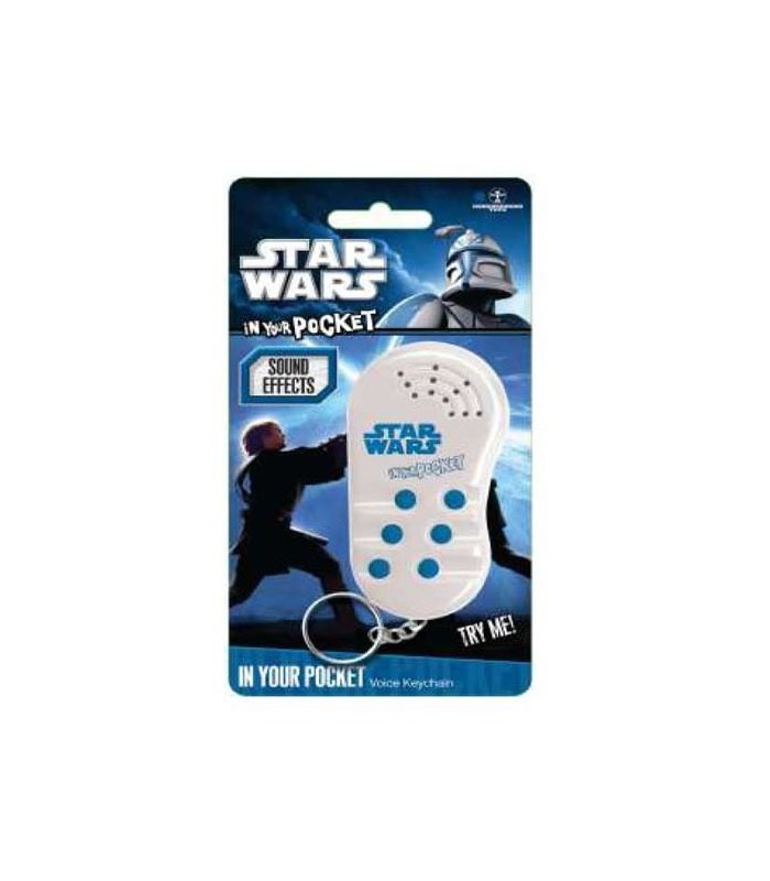 Llavero Reproductor 6 Sonidos Star Wars In Your Pocket