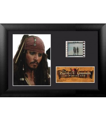 Fotogramas 35mm "Jack Sparrow" Enmarcados Piratas del Caribe