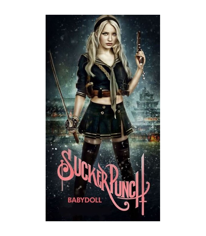 Disfraz Vestuario de Baby Doll en Sucker Punch Talla L