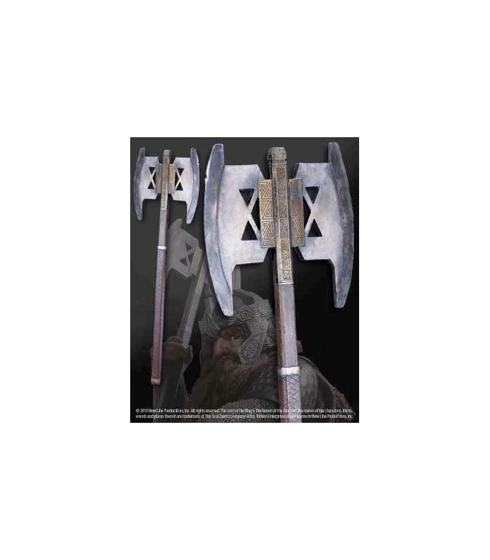 Hacha de Batalla de Gimli, escala 1:1 - The Noble Collection