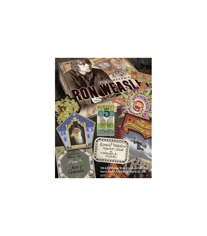 Caja de Recuerdos y Efectos Personales de Ron Weasley en