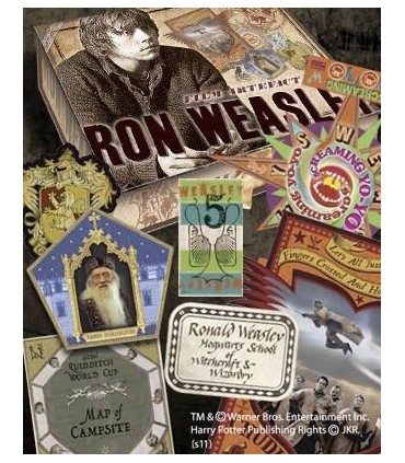Caja de Recuerdos y Efectos Personales de Ron Weasley