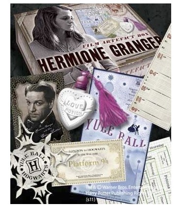 Caja de Recuerdos y Efectos Personales de Hermione Granger