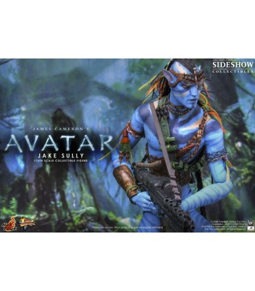 Figura Jake Sully Movie Masterpiece Avatar Escala 1:6 45cm c/Luz