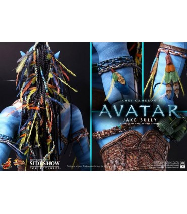 Figura Jake Sully Movie Masterpiece Avatar Escala 1:6 45cm c/Luz