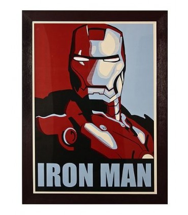 Poster Iron Man 2 Estilo Shepard Fairey